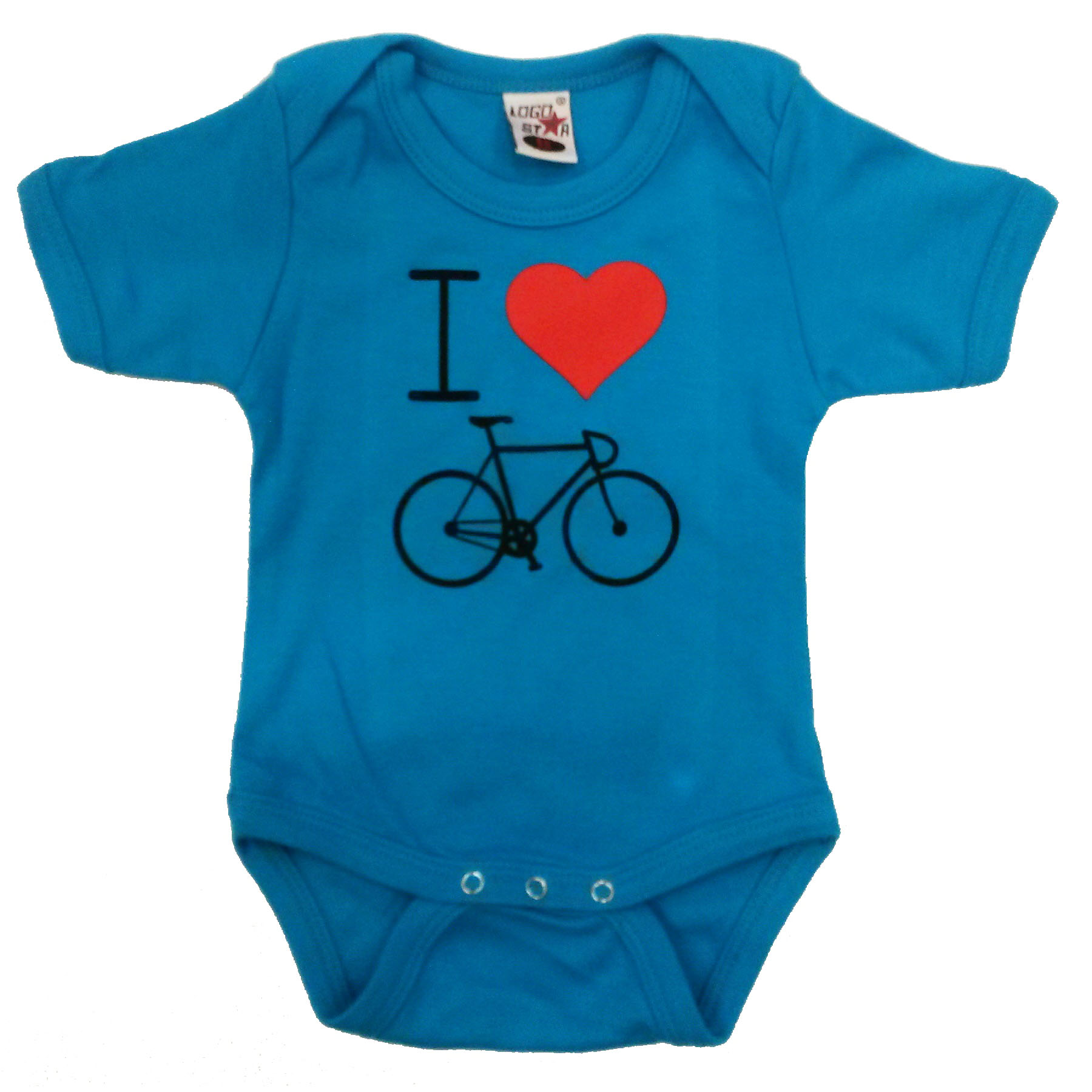 Cycle Gifts Babyromper Blauw Kaptein tweewielers