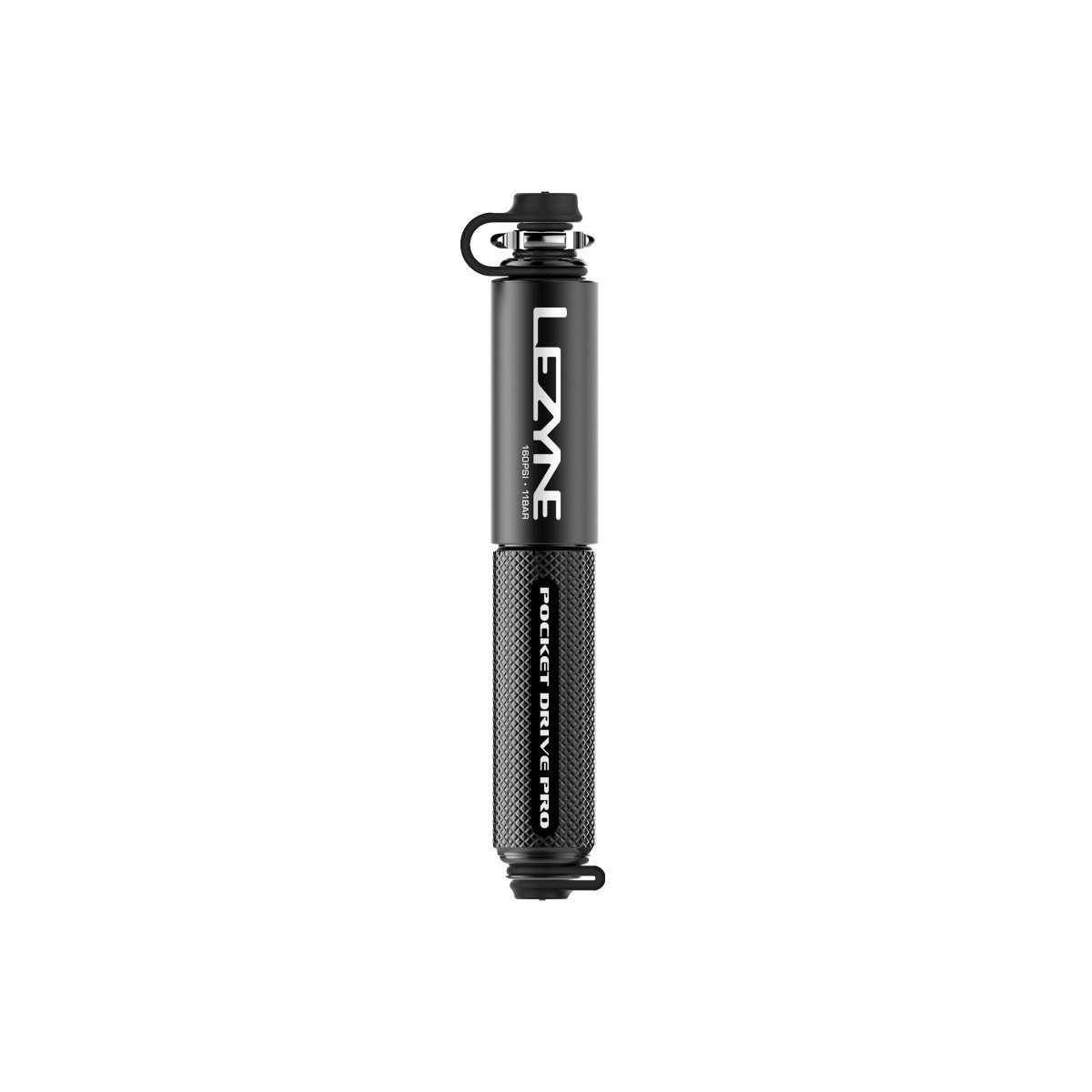 Lezyne Hand Pump Mini Pocket Drive PRO black-ONESIZE-Matt Black - Afbeelding 2